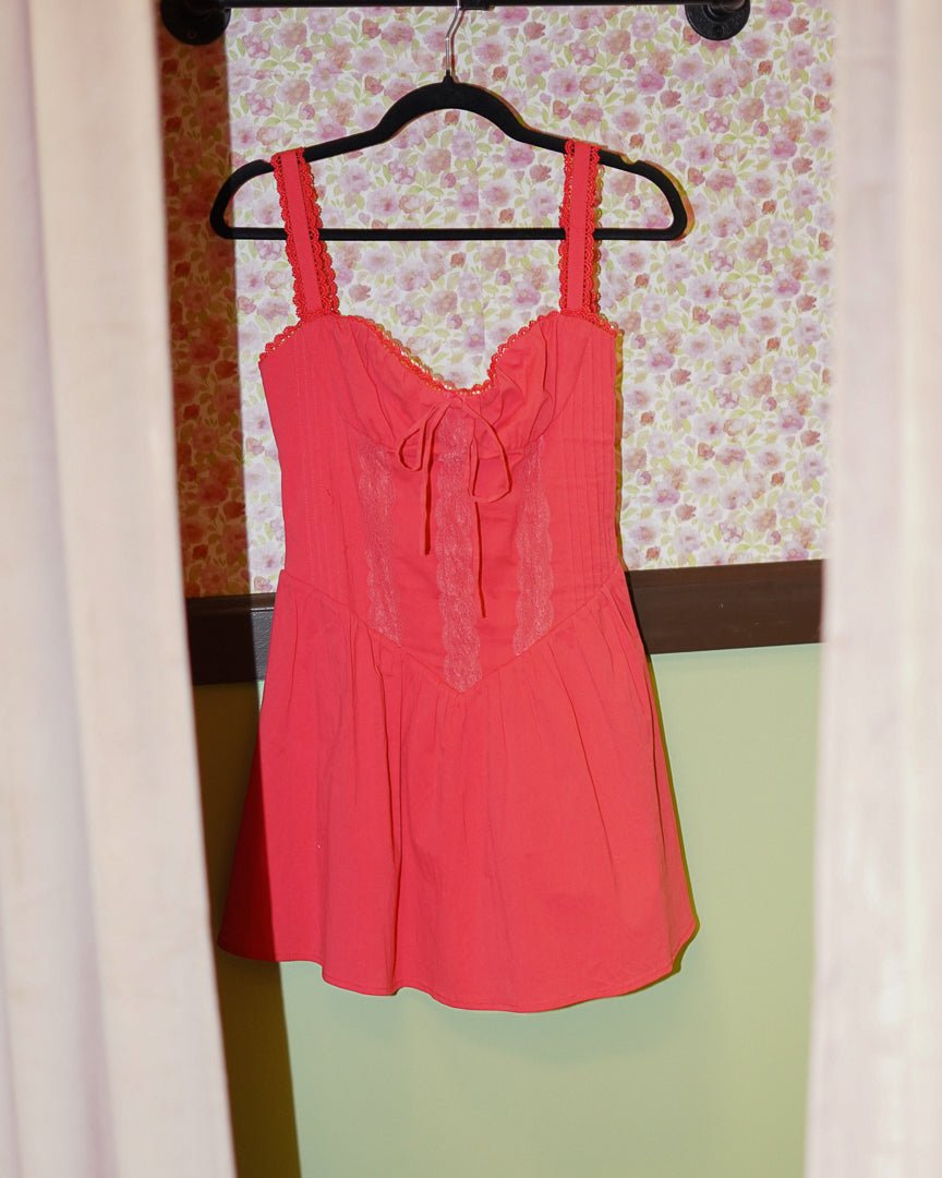 corset lace trim skater mini dress Leopard Corset Lace Trim Skater Mini Dress