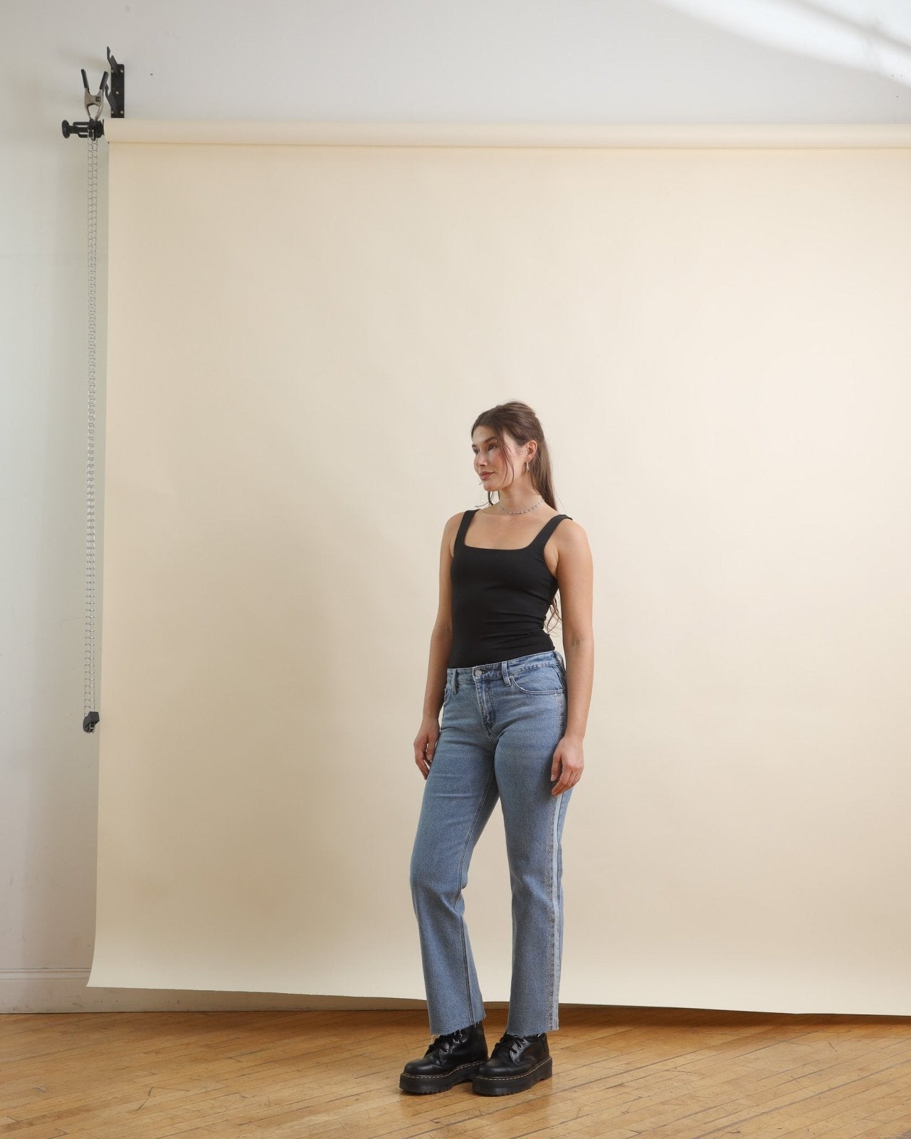 Black Double Lined Soft Knit Sleeveless Square Neck Bodysuit - Cindy Jane Boutique - Bodysuits