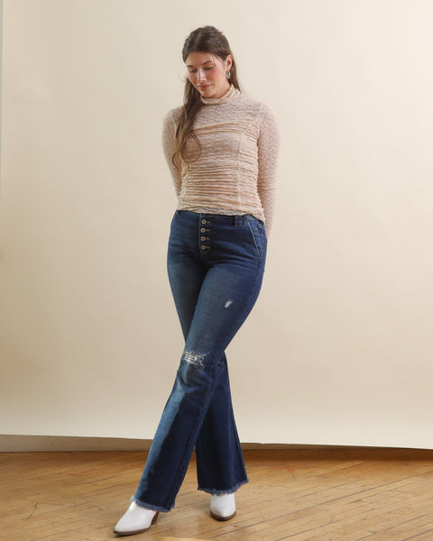 nude-shirred-lace-mock-neck-